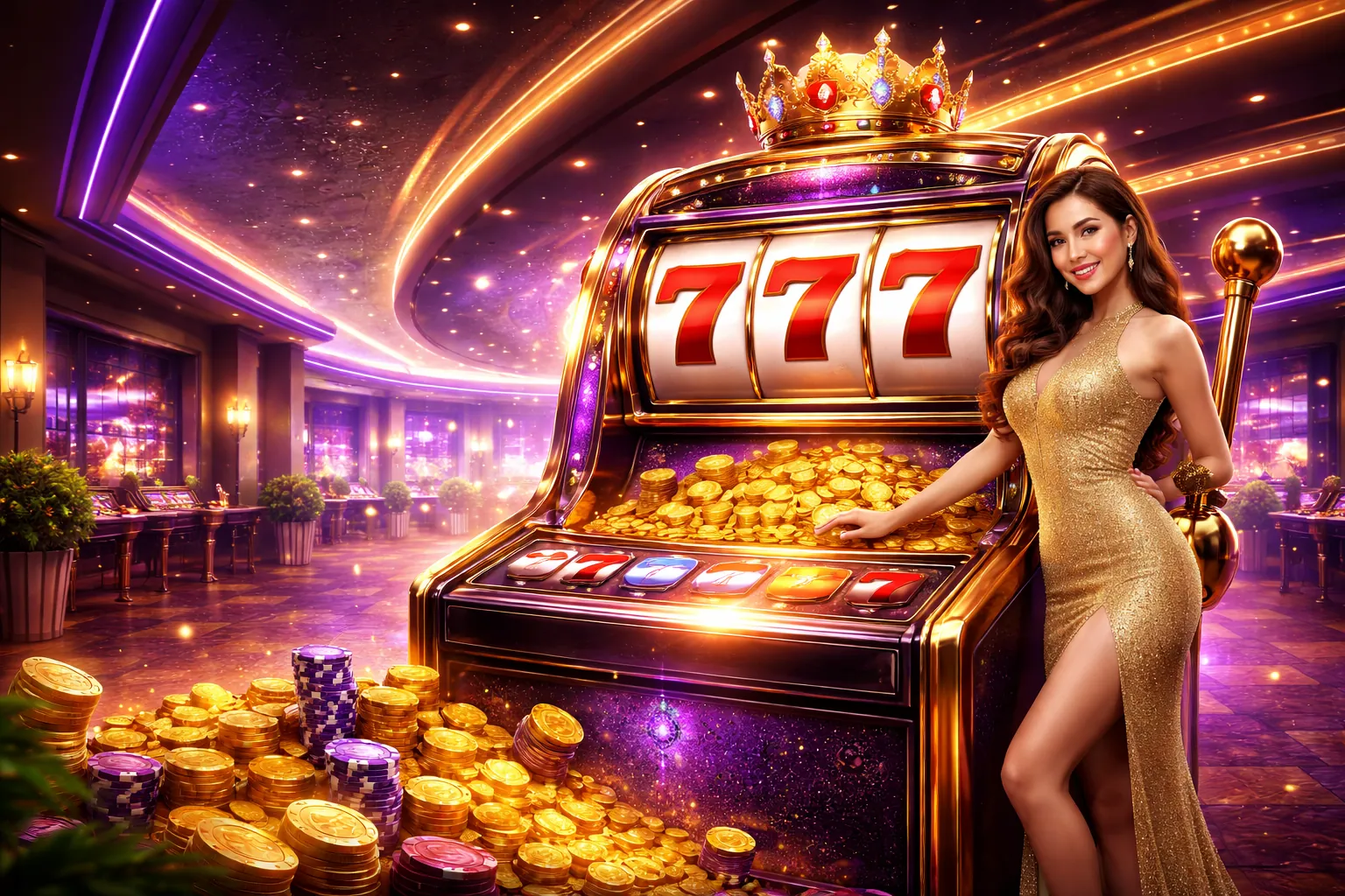 Hình nền game slot phá băng twin